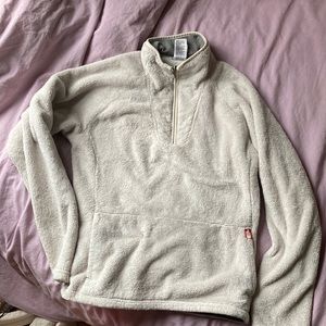 North face half zip pull over